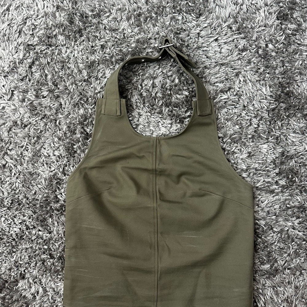 Olive Green Halter Top